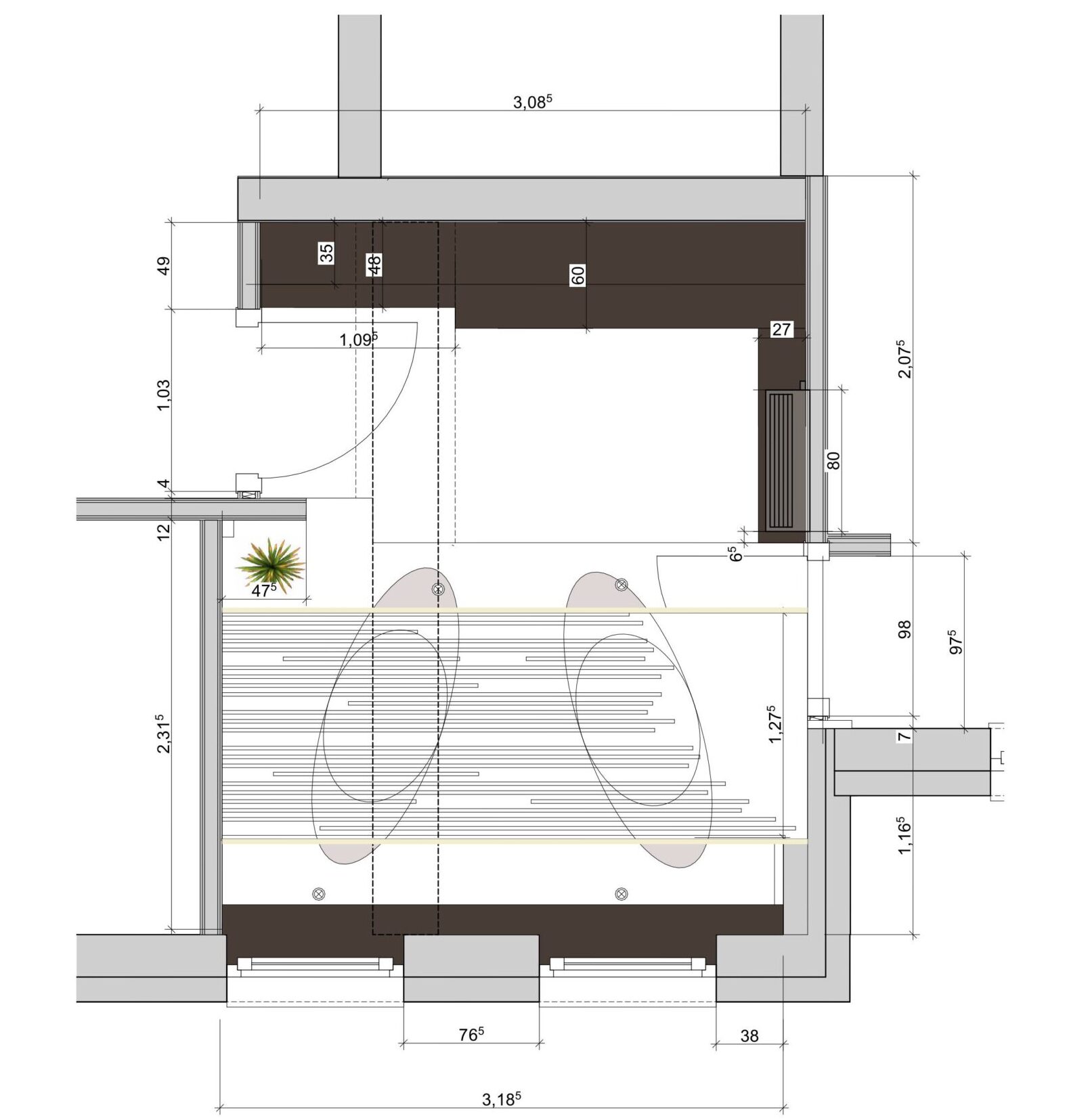 AC Innenraumdesign – Grundriss scaled e1772535971631